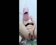 Tante Hijab Colok Memek